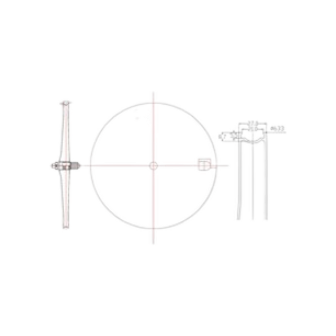 SALT Elite D-X-SL Rear Disc Wheel