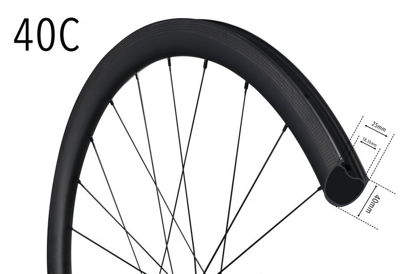 SALT Pro C40 Carbon Wheelset
