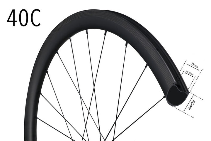 SALT Pro C40 Carbon Wheelset